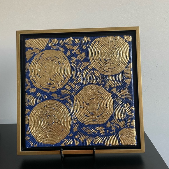 Framed Abstract Canvas Art - Picture 2 of 2